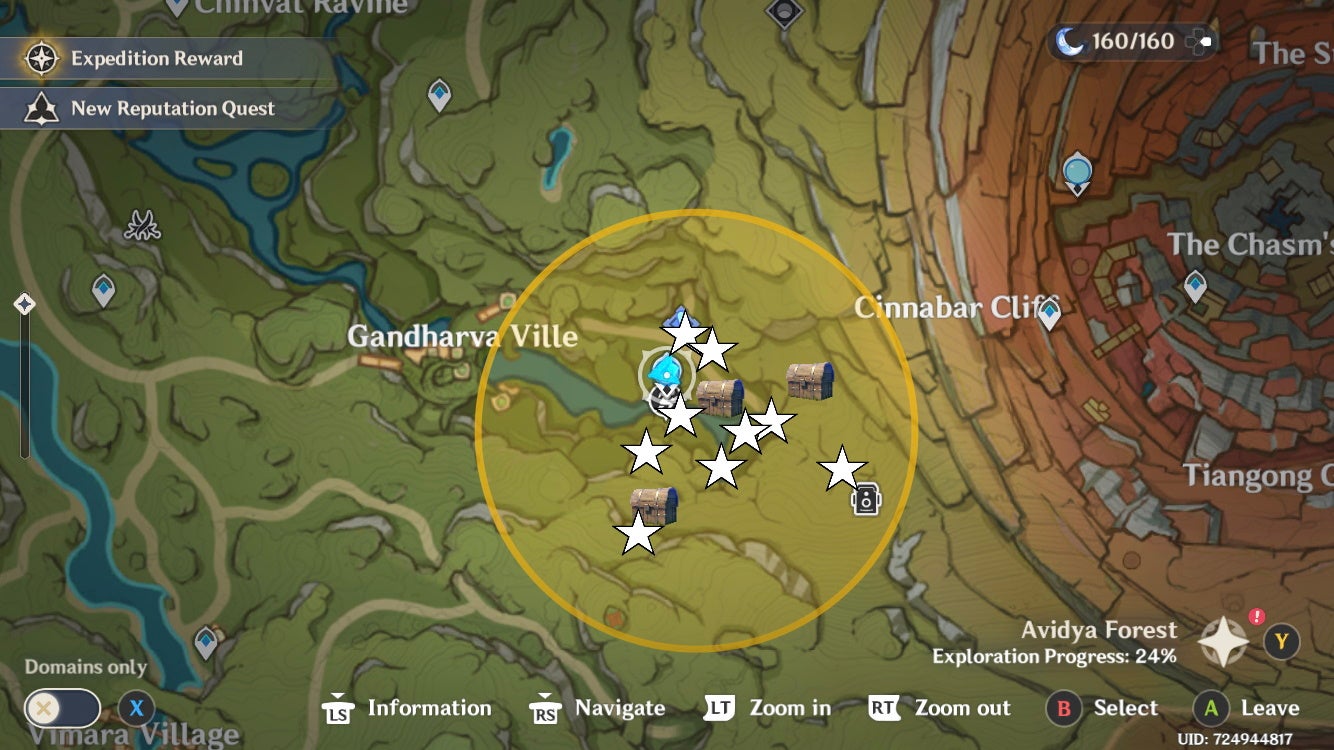 Genshin Impact treasure hunt locations for Lost Riches event